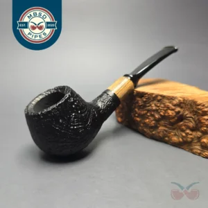 MBSD Briars by Piero Vitale Vintage Sandblasted Author with Olivewood (New)