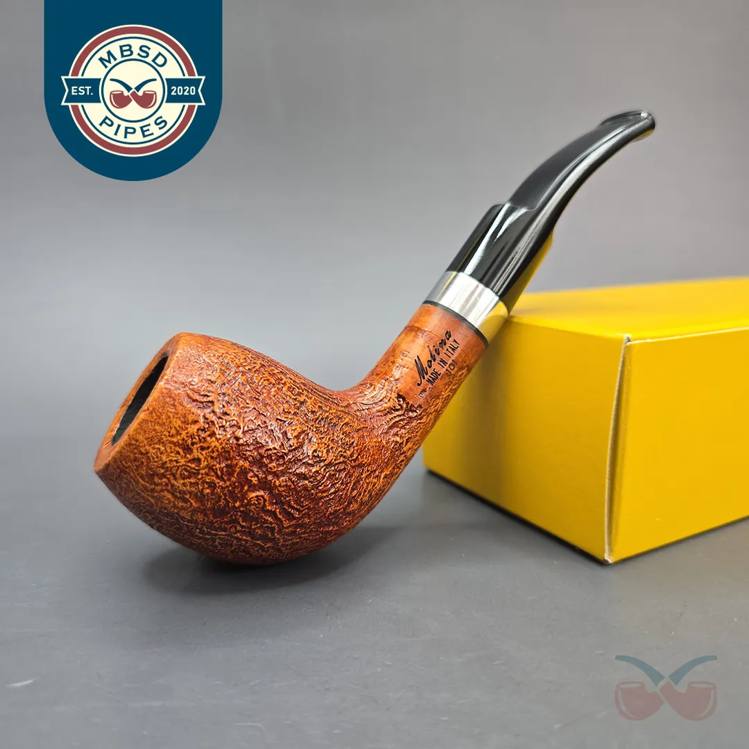 Molina Alba Sandblasted Light Brown 101 Cutty (9mm) (New)