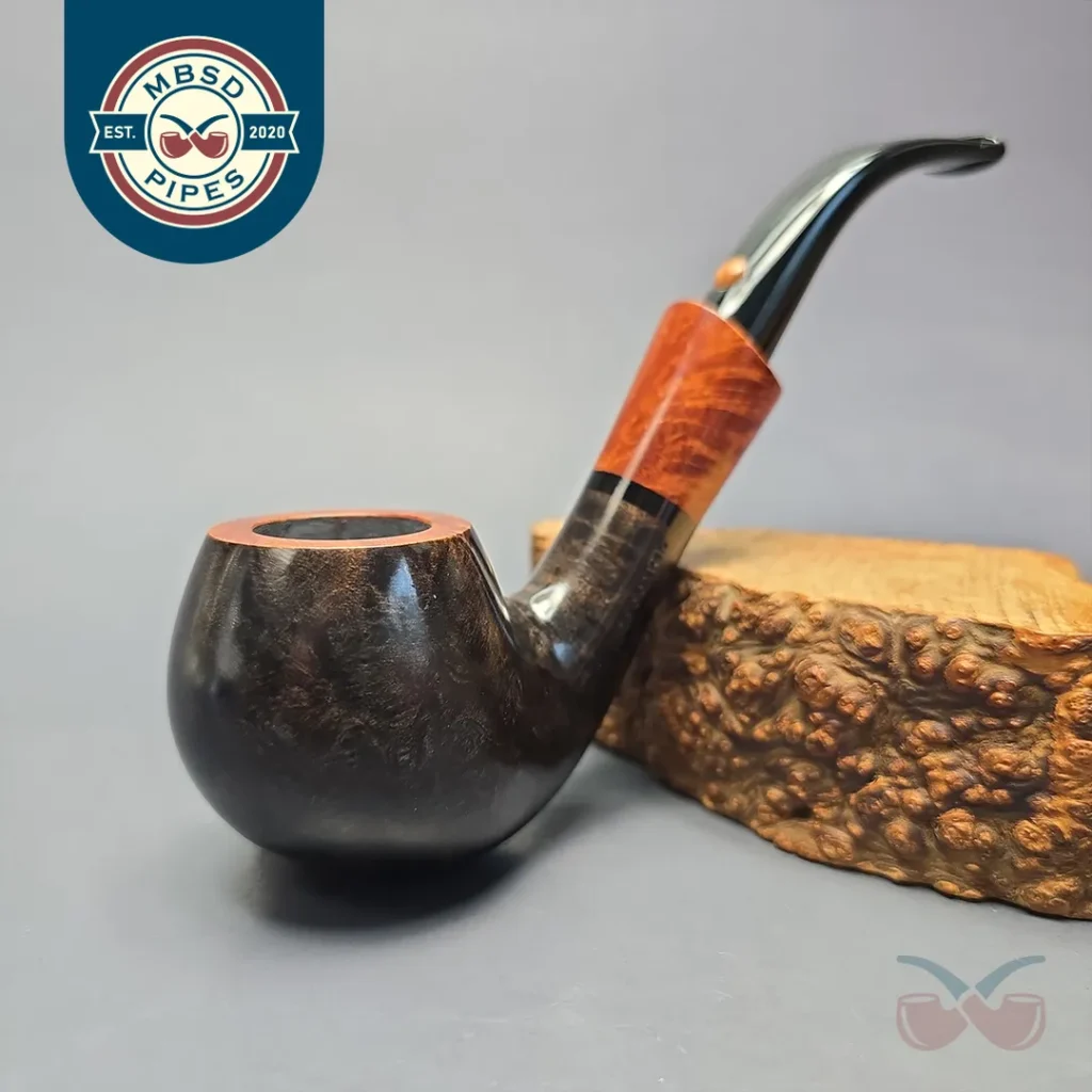 White Elephant Serengeti Smooth Bent Apple (9mm) (Unsmoked Estate)