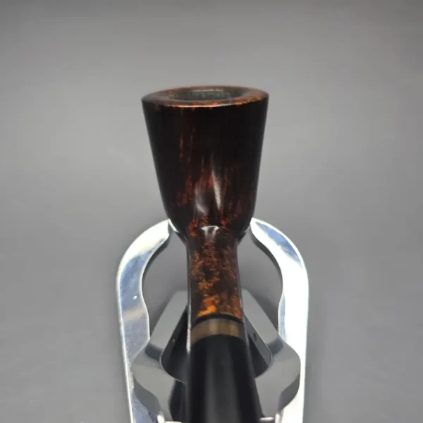 Herriot Pipes Smooth "Bell" Dublin w/ Horn Handmade Briar Pipe, New - Image 6