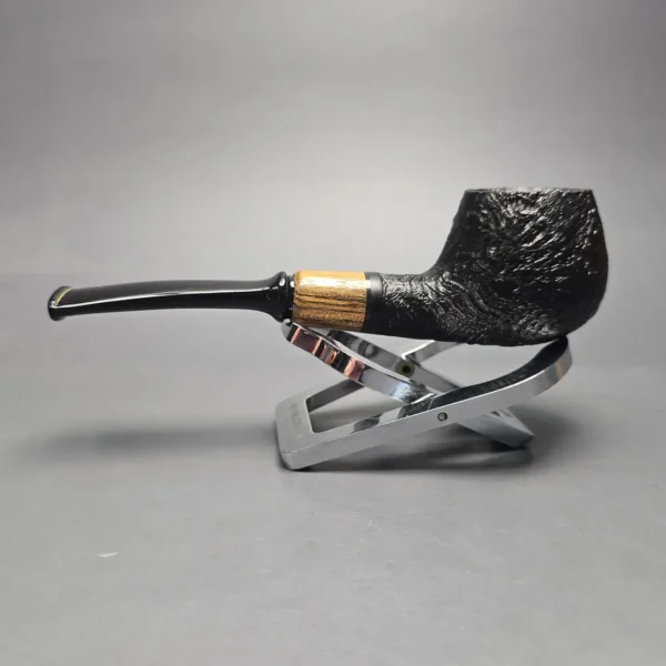 MBSD Briars by Piero Vitale Vintage Sandblasted Author with Olivewood (New) - Image 4