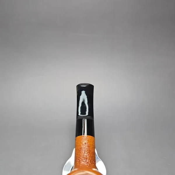 Buckeye Hand Made Partially Sandblasted Billiard Briar Pipe, New - Image 7
