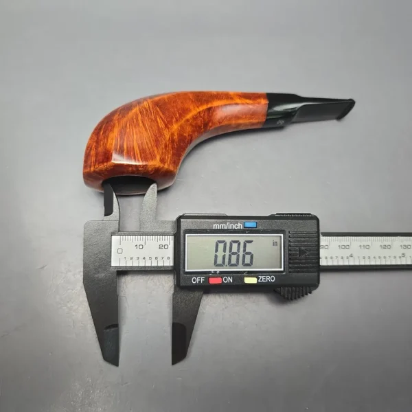 Big Ben Bora 57 Smooth Horn Estate Briar Pipe, Unsmoked, 9mm - Image 12