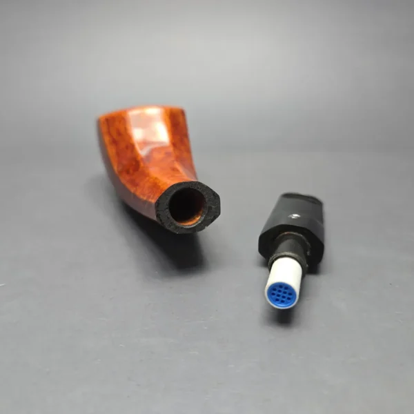 Big Ben Bora 57 Smooth Horn Estate Briar Pipe, Unsmoked, 9mm - Image 14