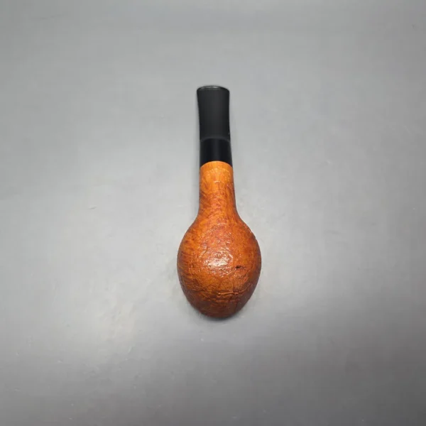 Buckeye Hand Made Partially Sandblasted Billiard Briar Pipe, New - Image 9