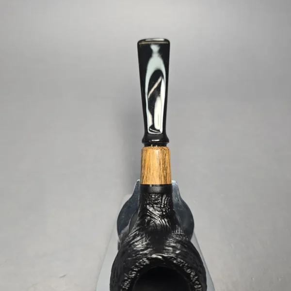 MBSD Briars by Piero Vitale Vintage Sandblasted Author with Olivewood (New) - Image 8