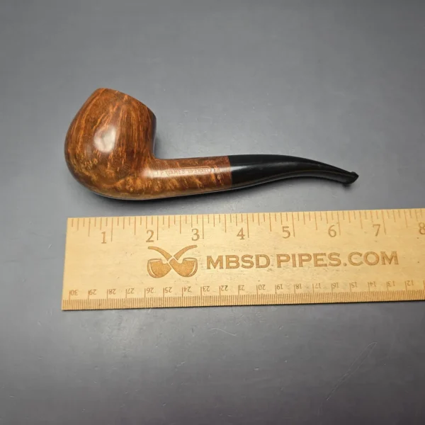 James Upshall P Grade Group 6 Smooth "Semi-Bent" Estate Briar Pipe, Unsmoked - Image 13