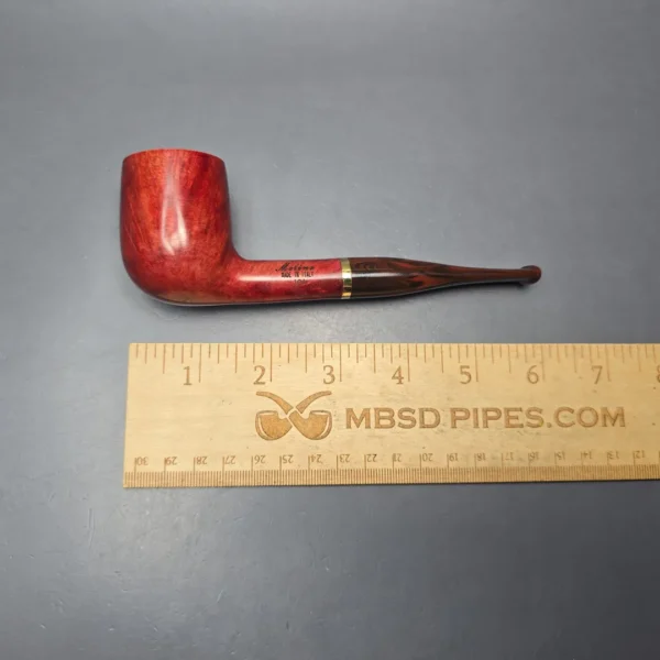 Molina Striato Smooth Light Brown 101 Billiard with Brass (New) - Image 12