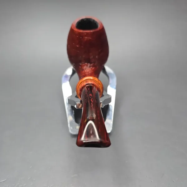 Papa Bear's Pipes by Tim Beaumont Sandblasted Egg w/ Tulipwood Handmade Briar Pipe, New - Image 5