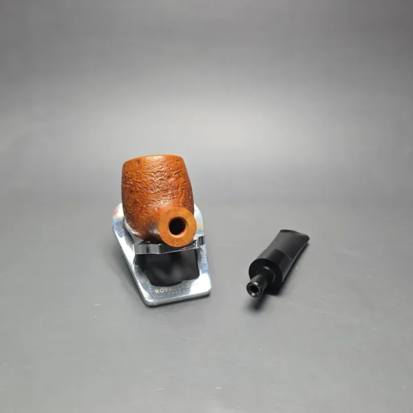 Buckeye Hand Made Partially Sandblasted Billiard Briar Pipe, New - Image 13