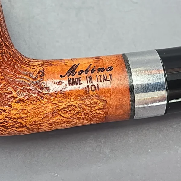 Molina Alba Sandblasted Light Brown 101 Cutty (9mm) (New) - Image 11