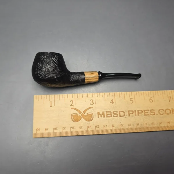 MBSD Briars by Piero Vitale Vintage Sandblasted Author with Olivewood (New) - Image 12