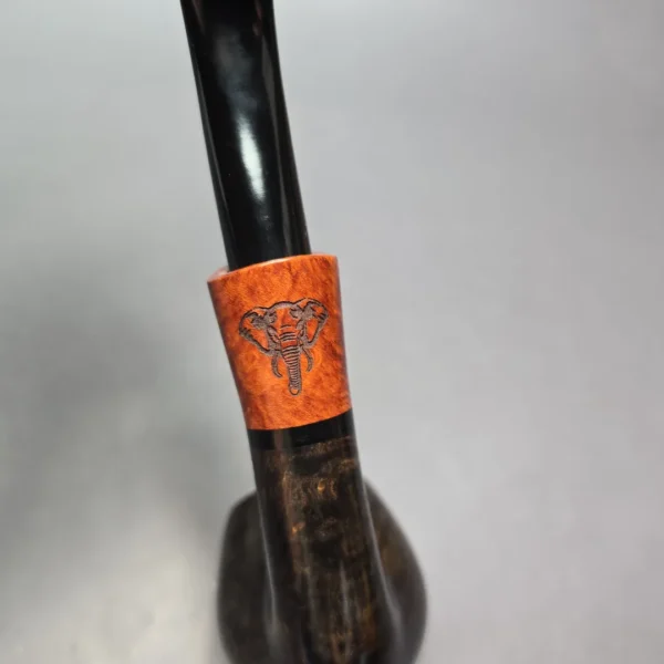 White Elephant Serengeti Smooth Bent Apple (9mm) (Unsmoked Estate) - Image 13
