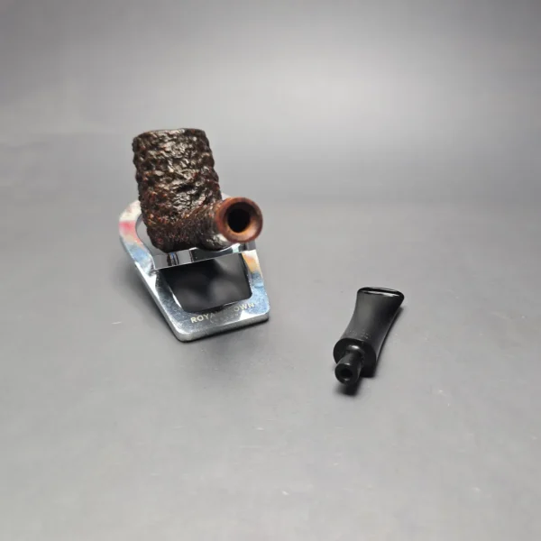 Castello Sea Rock Briar 3K 19 Rusticated Zulu Estate Briar Pipe, Italian Estates - Image 3