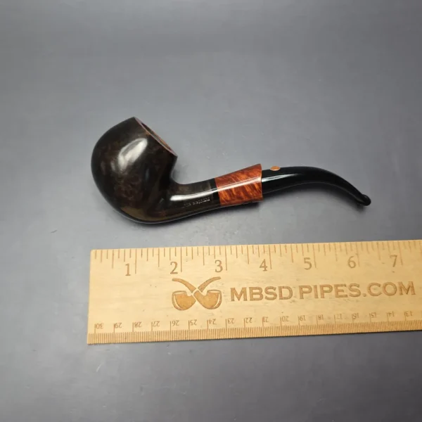 White Elephant Serengeti Smooth Bent Apple (9mm) (Unsmoked Estate) - Image 15