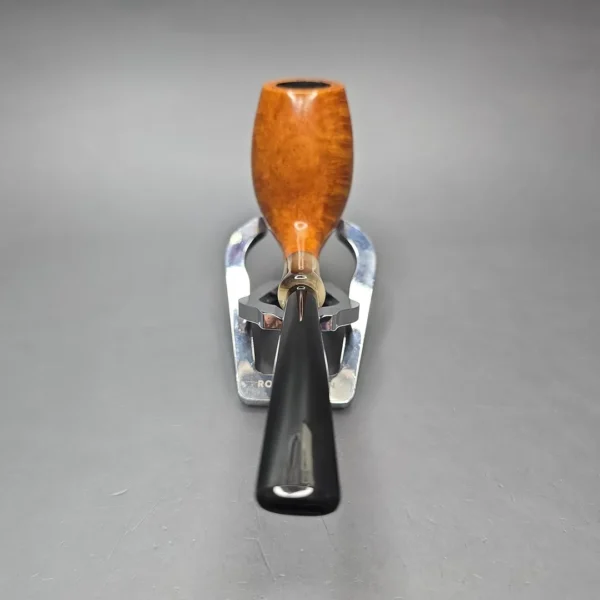 MBSD Briars Modern Masters 3 Smooth Tulip w/ Faux Horn Handmade Briar Pipe, New - Image 5