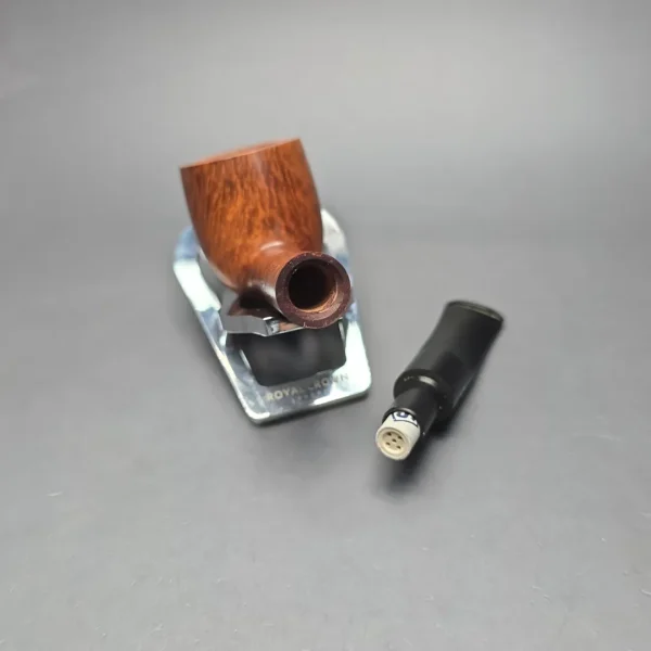 Gigi Millennium Smooth Pot Estate Briar Pipe, Unsmoked, 9mm - Image 16