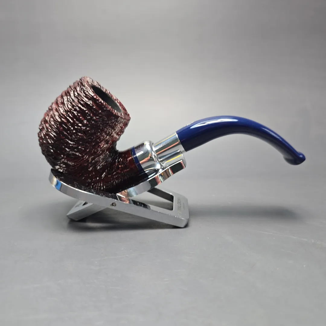 Savinelli Eleganza 614 Rusticated Estate Briar Pipe - Image 2