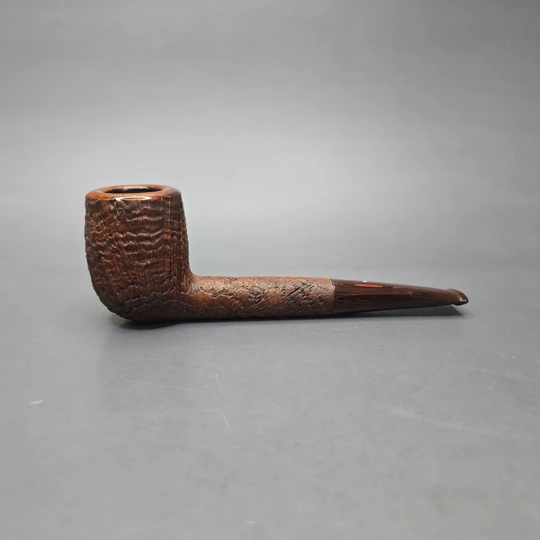 Dunhill 1986 Cumberland 5110 Partially Sandblasted Liverpool Estate Briar Pipe, Unsmoked - Image 2