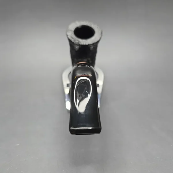 Petersons 2021 Christmas Pipe Original Sandblasted Calabash Estate Briar Pipe, Unsmoked - Image 5