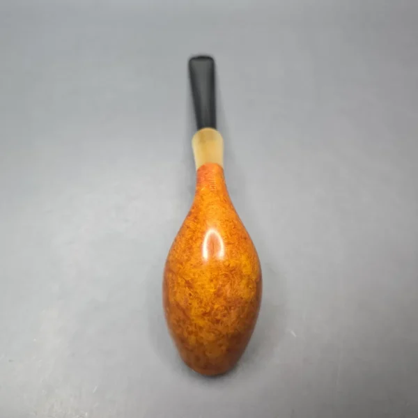 MBSD Briars Modern Masters 3 Smooth Tulip w/ Faux Horn Handmade Briar Pipe, New - Image 10