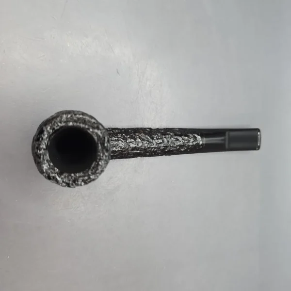 Rossi Mezzanotte 8803 Rusticated Lumberman Briar Pipe, New, 6mm - Image 9