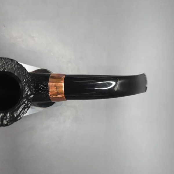 Petersons 2021 Christmas Pipe Original Sandblasted Calabash Estate Briar Pipe, Unsmoked - Image 8