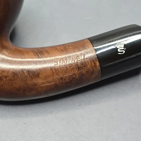 Stanwell (c.1970s) Reg Era Hand Made 23 Smooth Acorn Estate Briar Pipe, Danish Estates - Image 10