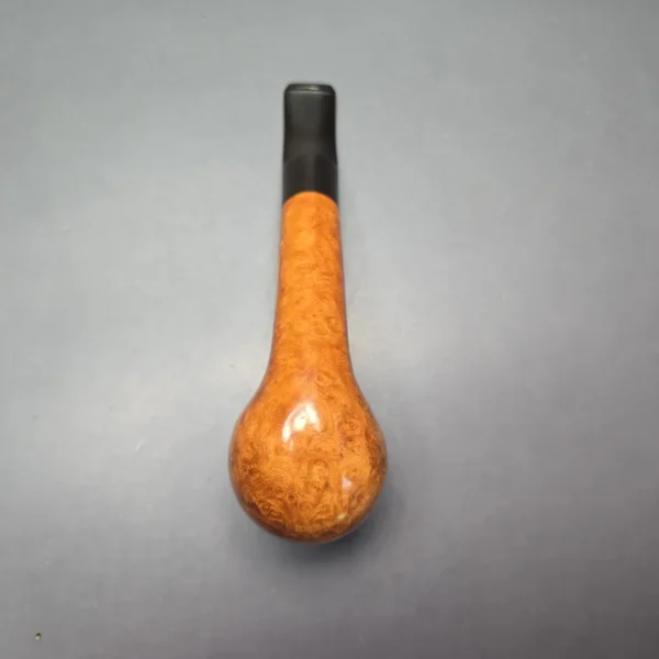 James Upshall B Grade Group 6 Smooth Long Shank Bent Billiard Estate Briar Pipe, Unsmoked - Image 9