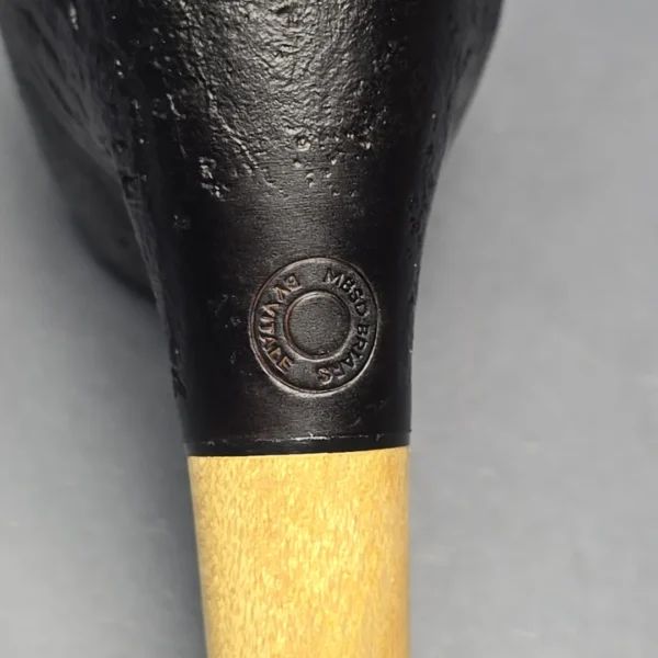 MBSD Briars by Piero Vitale Black Sandblasted Brandy w/ Boxwood, Briar Pipe, New - Image 11