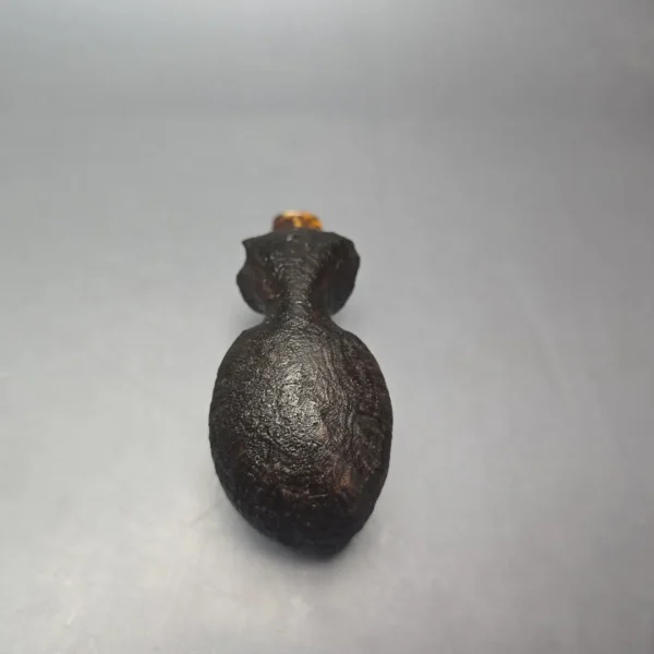 Peter Toth Black Sandblasted Blowfish Handmade Briar Pipe, New - Image 10