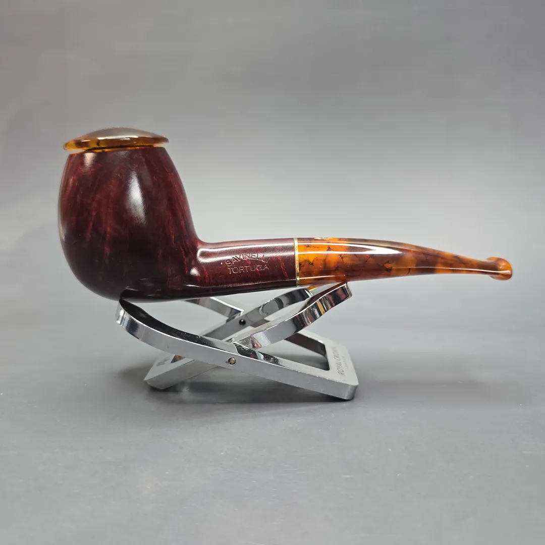 Savinelli Tortuga 173 Smooth Brandy (6mm) (New) - Image 2