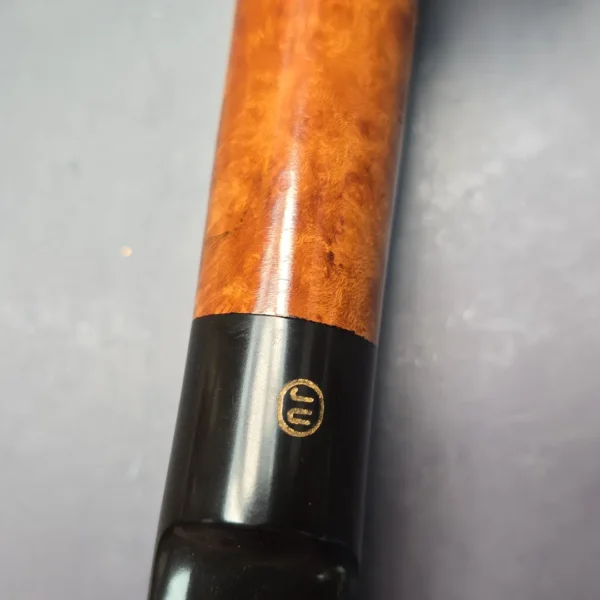 James Upshall B Grade Group 6 Smooth Long Shank Bent Billiard Estate Briar Pipe, Unsmoked - Image 12