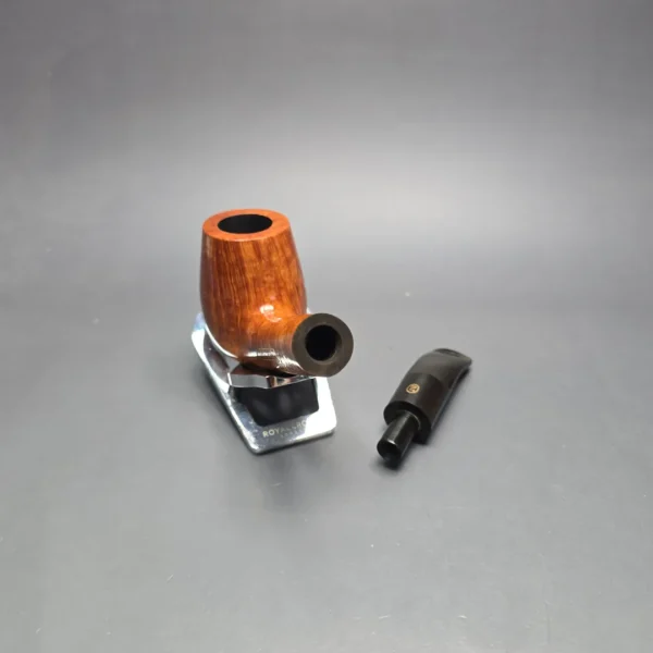 James Upshall B Grade Group 6 Smooth Long Shank Bent Billiard Estate Briar Pipe, Unsmoked - Image 15