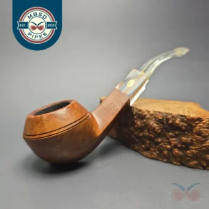 GBD Pre-1980s Virgin Smooth Bulldog w/ Perspex Estate Briar Pipe, English Estates