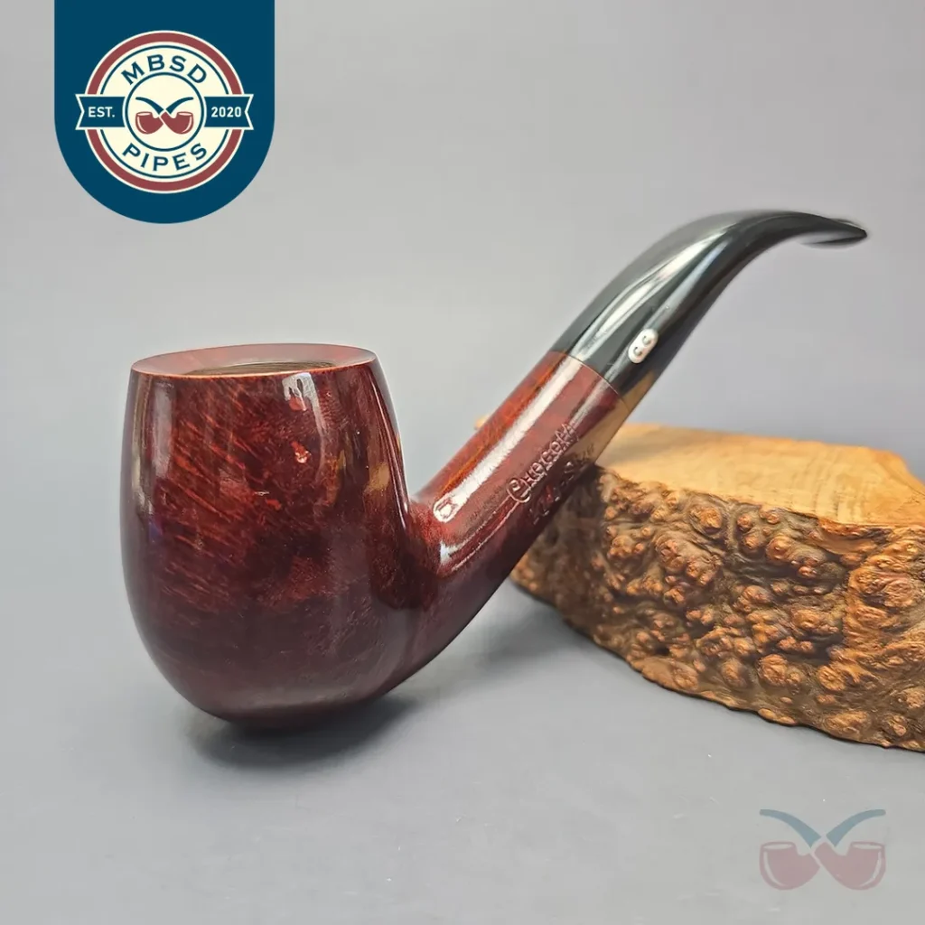 Chacom King-Sized 1202 Smooth Bent Billiard (9mm) (Unsmoked Estate)