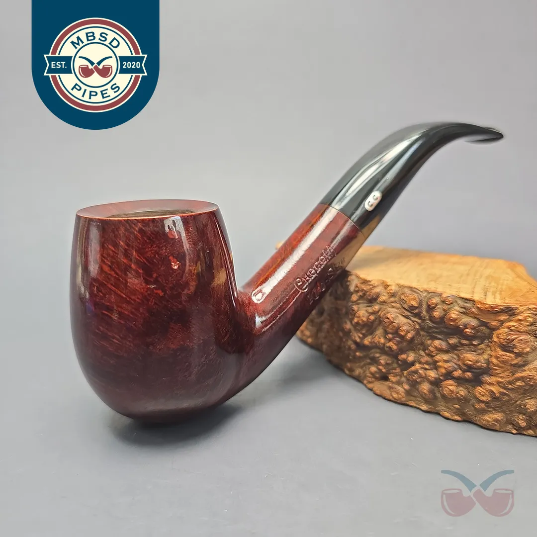 Chacom King-Sized 1202 Smooth Bent Billiard (9mm) (Unsmoked Estate)