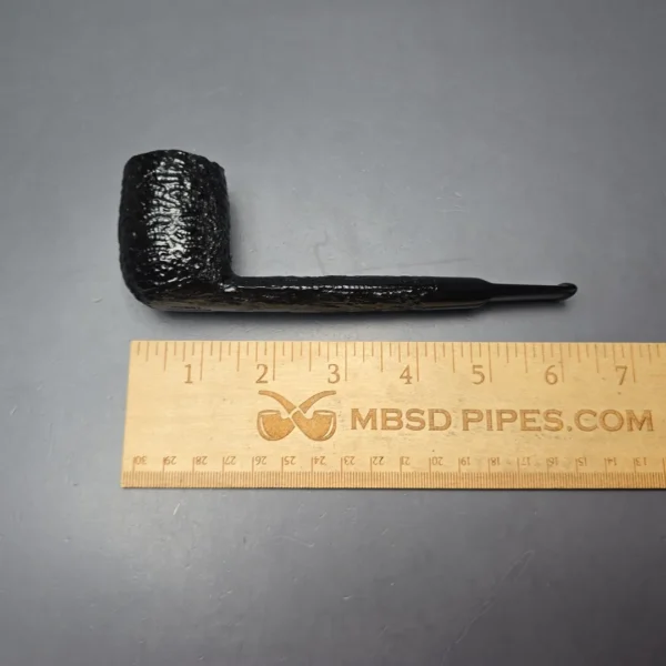 Rossi Mezzanotte 8803 Rusticated Lumberman Briar Pipe, New, 6mm - Image 12