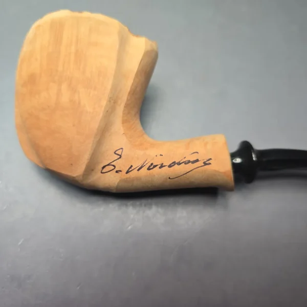 Nording Signature Natural Smooth Freehand Estate Briar Pipe, Unsmoked - Image 10