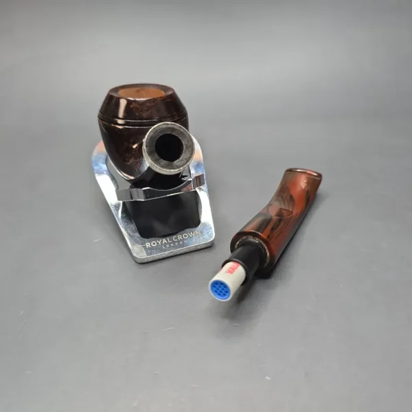 Rattray's Dark Ale 105 Smooth Rhodesian Estate Briar Pipe, Unsmoked, 9mm - Image 14