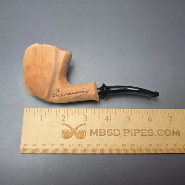 Nording Signature Natural Smooth Freehand Estate Briar Pipe, Unsmoked - Image 11