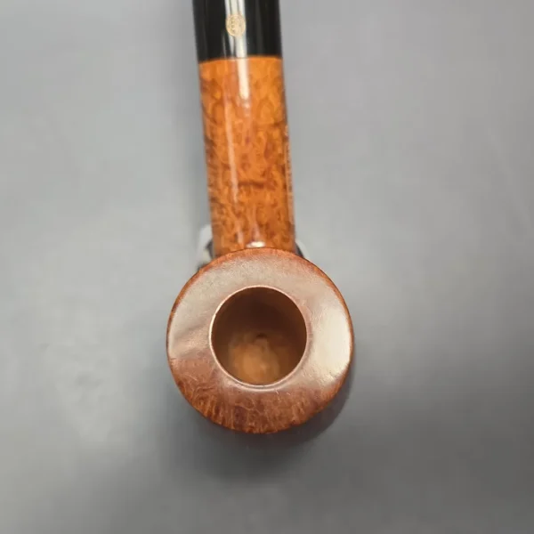 James Upshall Empire Old England Magnum Smooth Long Shank Bent Billiard Estate Briar Pipe, Unsmoked - Image 6