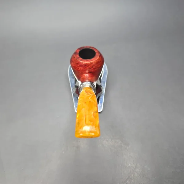 Molina Ambra 103 Smooth Rhodesian Briar Pipe, New, 9mm - Image 5