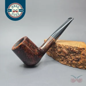 Herriot Pipes Smooth Contrast Billiard Handmade Briar Pipe, New