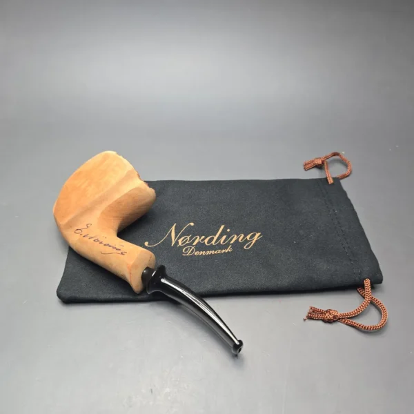 Nording Signature Natural Smooth Freehand Estate Briar Pipe, Unsmoked - Image 14
