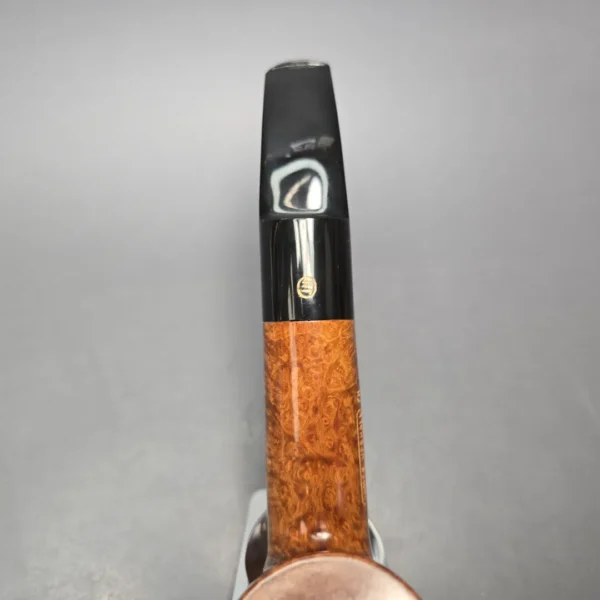 James Upshall Empire Old England Magnum Smooth Long Shank Bent Billiard Estate Briar Pipe, Unsmoked - Image 8