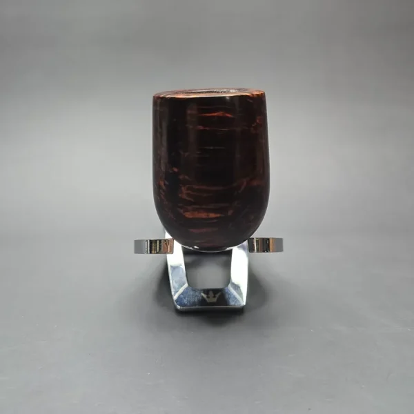 Herriot Pipes Smooth Contrast Billiard Handmade Briar Pipe, New - Image 3