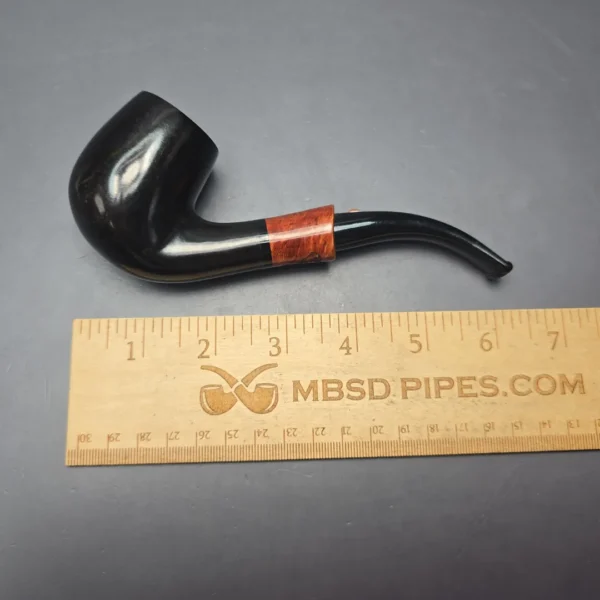 White Elephant Serengeti Smooth Bent Billiard (9mm) (Unsmoked Estate) - Image 12