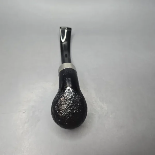 Peterson Army Filter 03 Sandblasted Apple w/ Nickel Briar Pipe, New, 9mm - Image 10