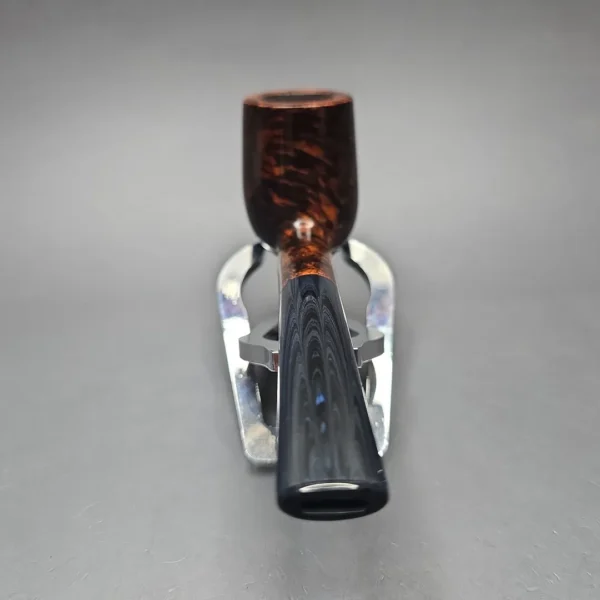 Herriot Pipes Smooth Contrast Billiard Handmade Briar Pipe, New - Image 5